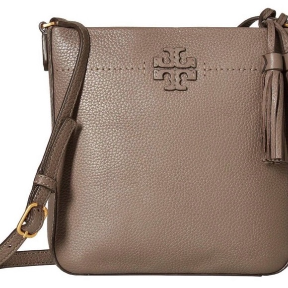 Tory Burch Taupe Crossbody Bag